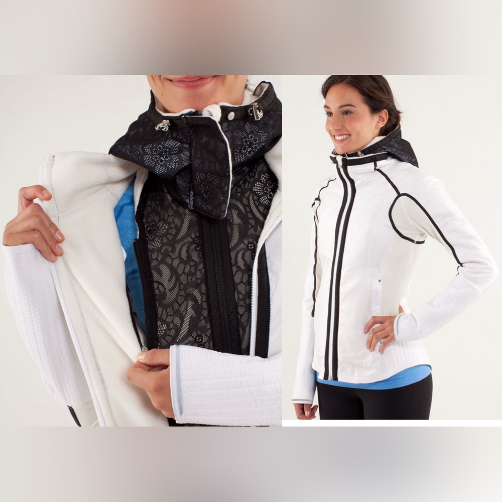 Bundle Up Jacket with Lace